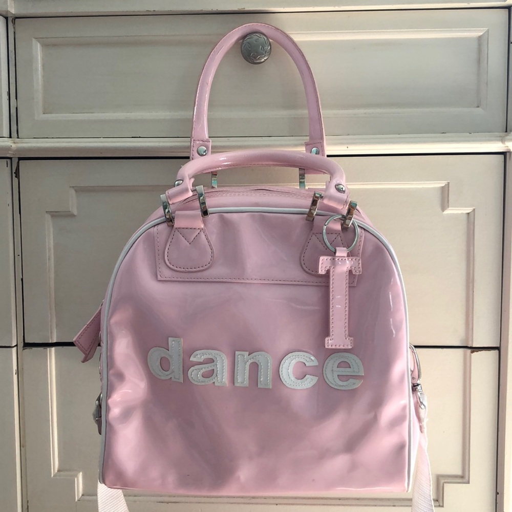 Patent leather bag